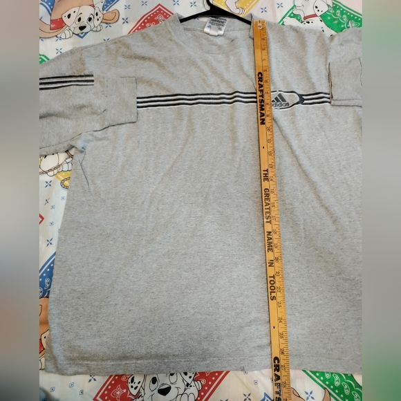 Y2k '90s Adidas long sleeve size extra large Vintage - Picture 3 of 4